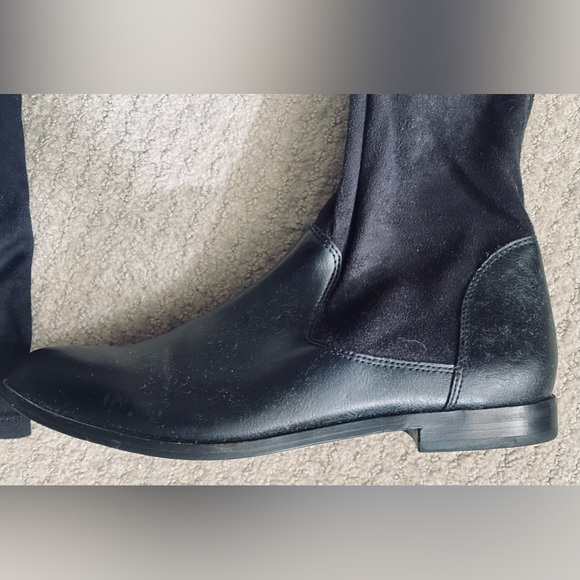 FARYL ROBIN OTK SUEDE/LEATHER BOOTS - Picture 4 of 6